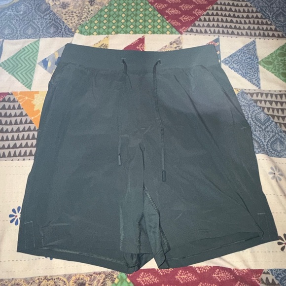 lululemon athletica Dark Green Athletic Shorts - Picture 1 of 4